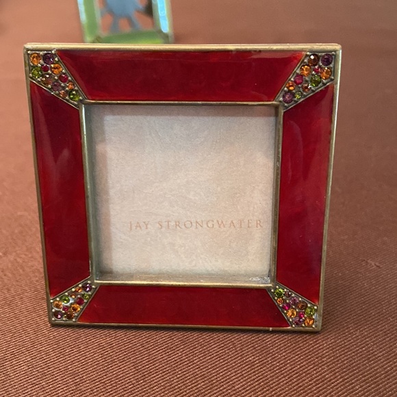 Jay Strongwater Leland Picture Frames - collection of 5, various colors - Picture 6 of 15